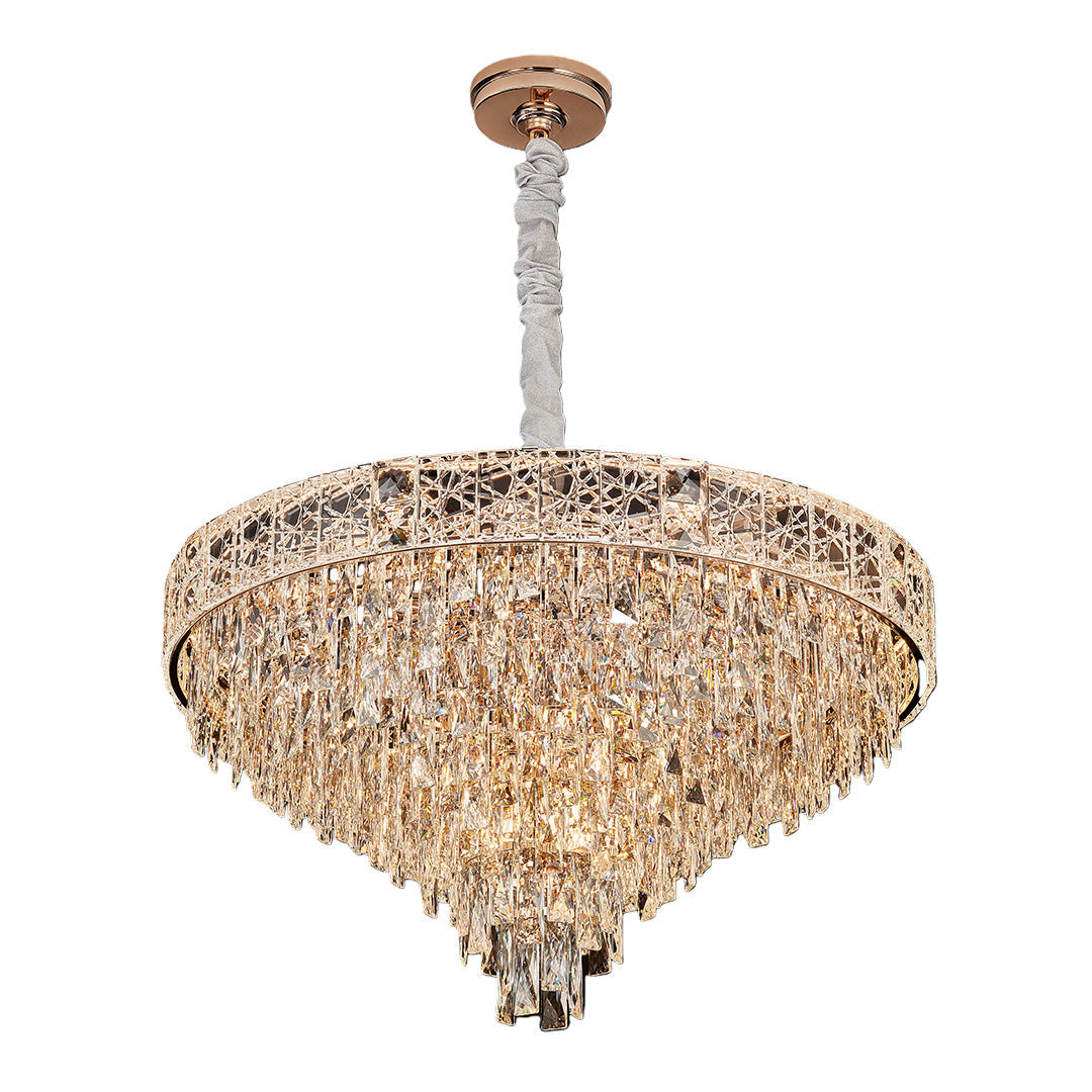 Luxury European Crystal Chandelier Ceiling Light - Elegant Home Decor