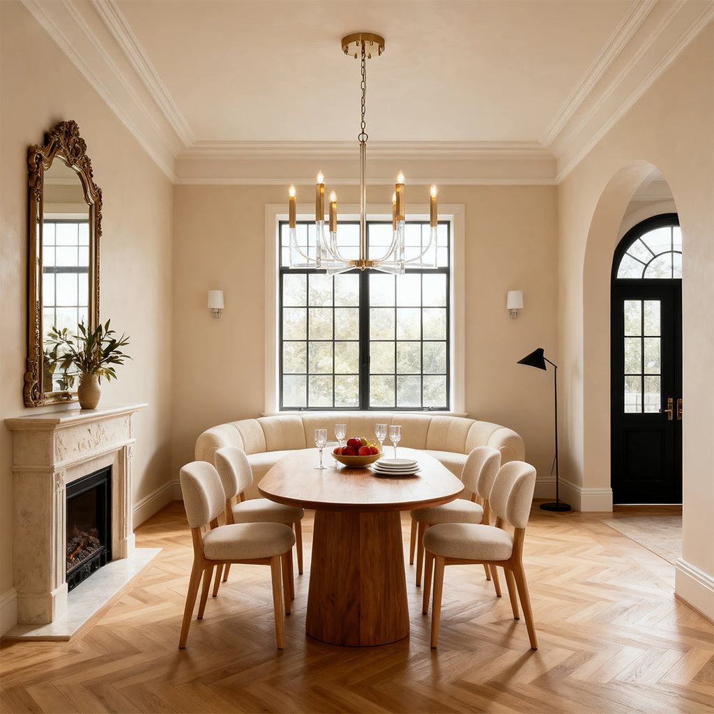 Acrylic Chandelier Elegant Minimalist Ceiling Light