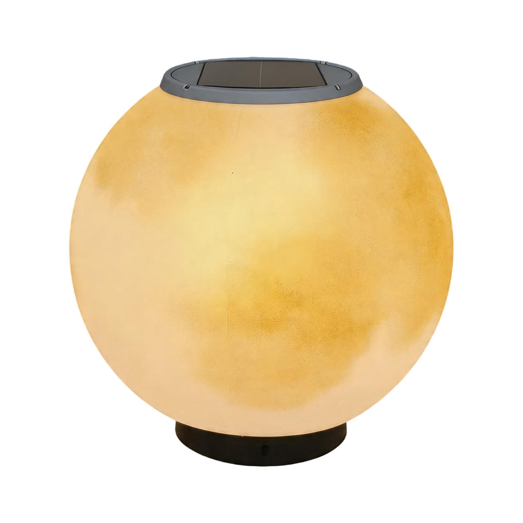 Moon Pillar Lights Waterproof LED Resin Lamp - Modern Decorative Lighting for Home & Garden