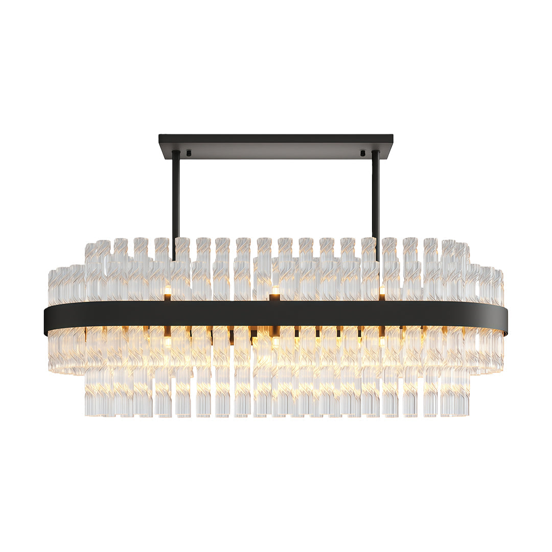 Industrial Modern Copper Chandelier - Luxury Ceiling Light Fixture