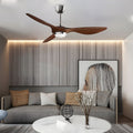 Envy 52" LED Ceiling Fan with Lights, Remote Control, 6 Speeds - Modern Living Room Fan