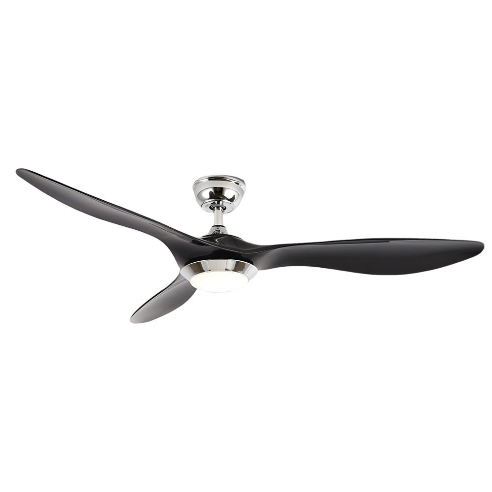 Envy 52" LED Ceiling Fan with Lights, Remote Control, 6 Speeds - Modern Living Room Fan