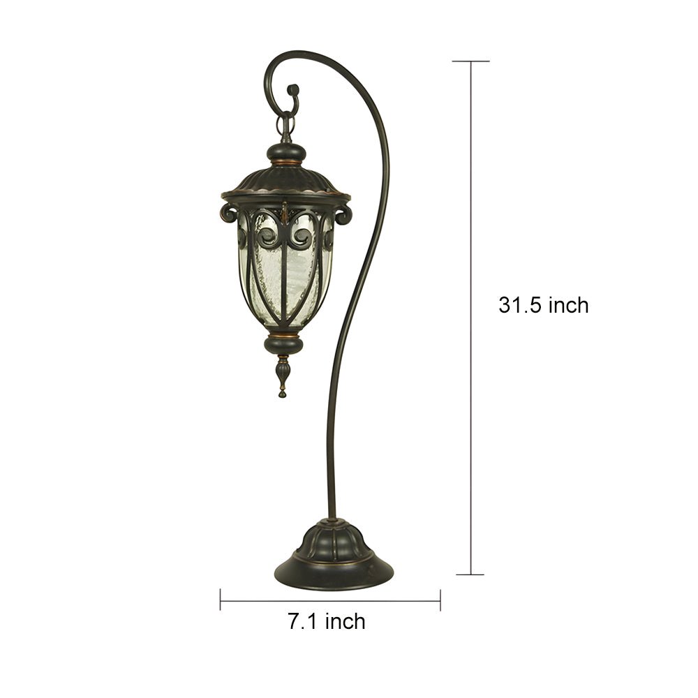 European Arched Floor Lantern - Vintage Style Hanging Light Fixture

Illuminate your space with our European Arched Floor Lantern, a perfect blend of vintage charm and modern elegance. This hanging light fixture is designed to enhance your home decor whil