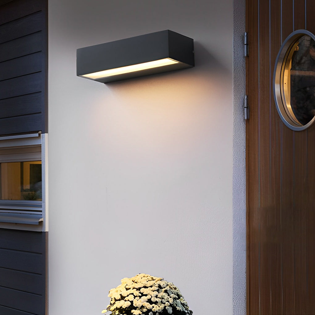 Modern Waterproof LED Door Number Light Fixture