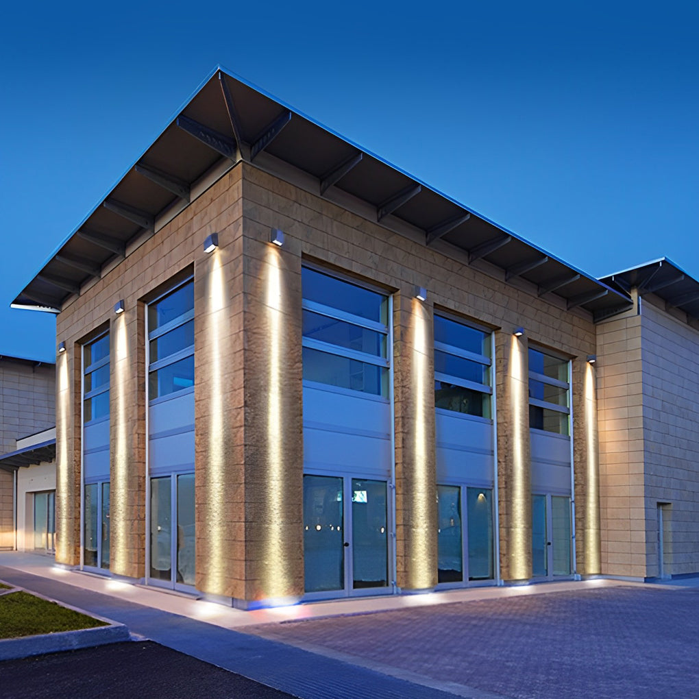 Waterproof LED Modern Wall Spot Lights - Outdoor Facade Lighting