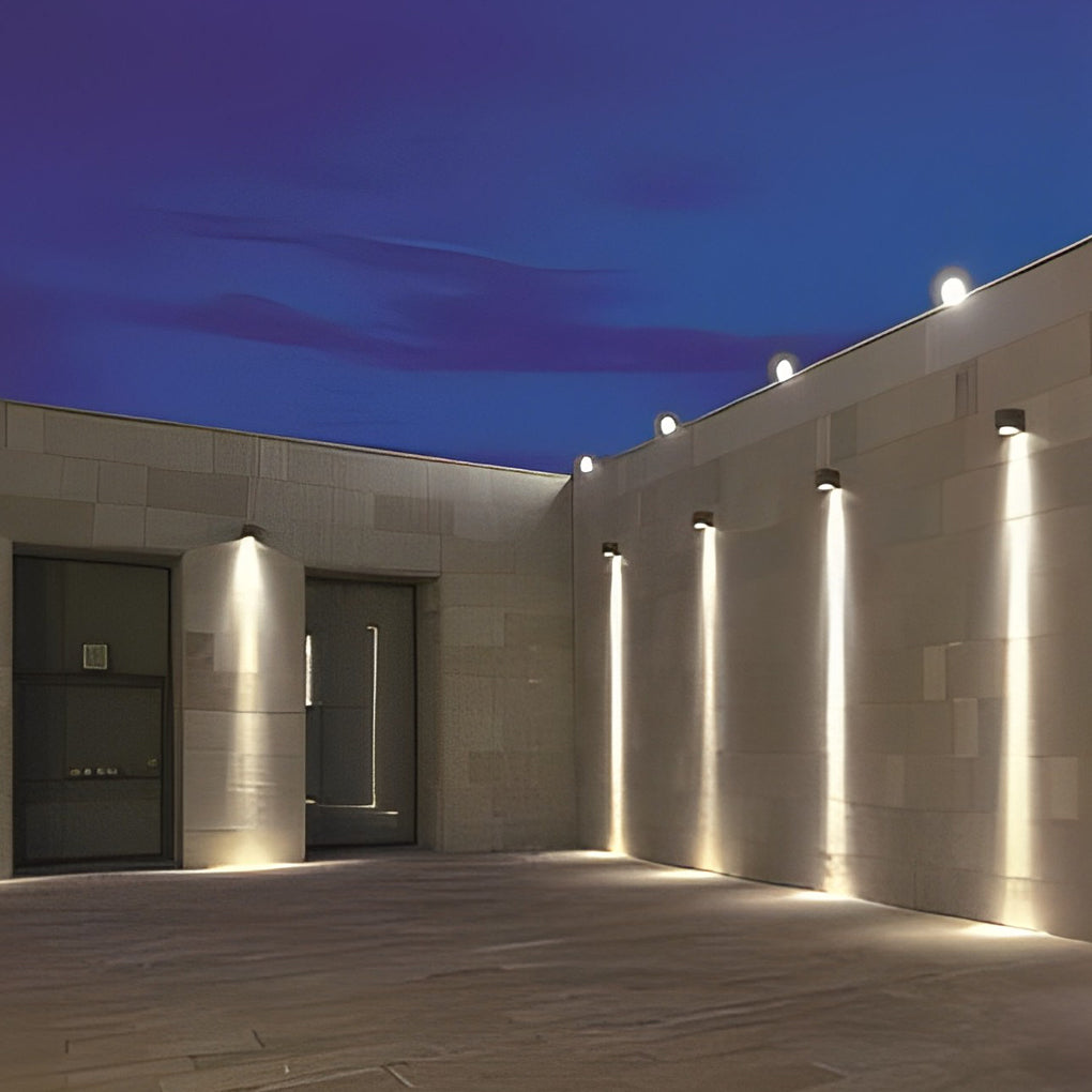 Waterproof LED Modern Wall Spot Lights - Outdoor Facade Lighting
