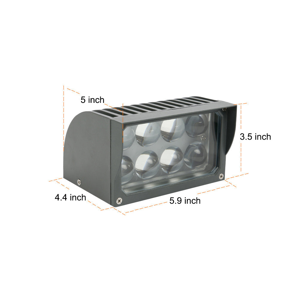 Waterproof LED Modern Wall Light - Facade Spot Lights for Outdoor Use