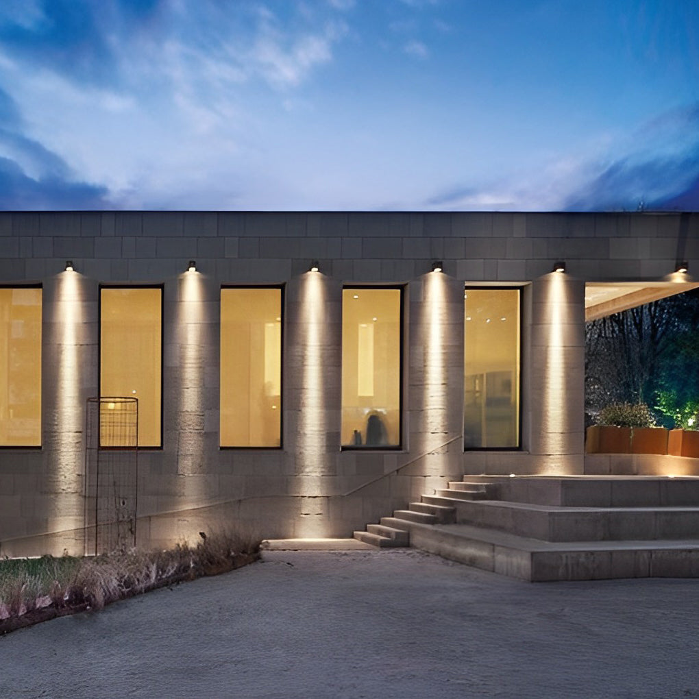 Waterproof LED Modern Wall Spot Lights - Outdoor Facade Lighting