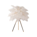 Feather Tripod Table Lamp - Nordic Bedroom Lighting Decor
