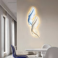 Feather Wall Decor Backlit Lamp with Remote Control
