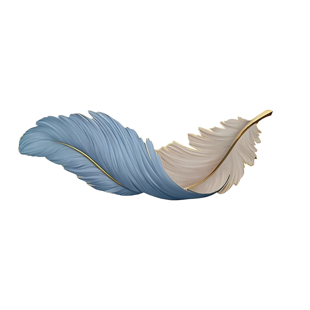 Feather Wall Lamp Modern Luxury LED Art Deco Design