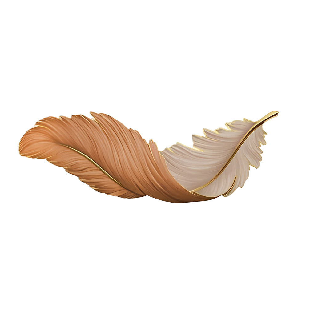 Feather Wall Lamp Modern Luxury LED Art Deco Design