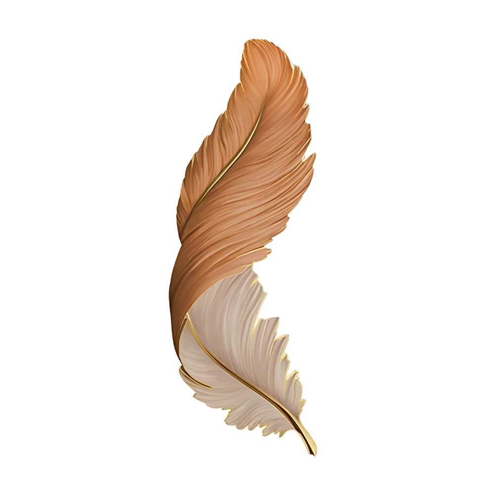 Feather Wall Lamp Modern Luxury LED Art Deco Design