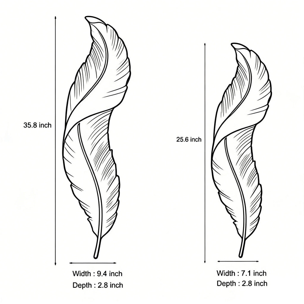 Feather Wall Light Modern Luxury LED Resin Corridor Lamp