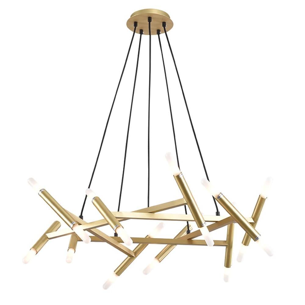 Modern Industrial Sputnik Chandelier - Artistic Design for Home Decor