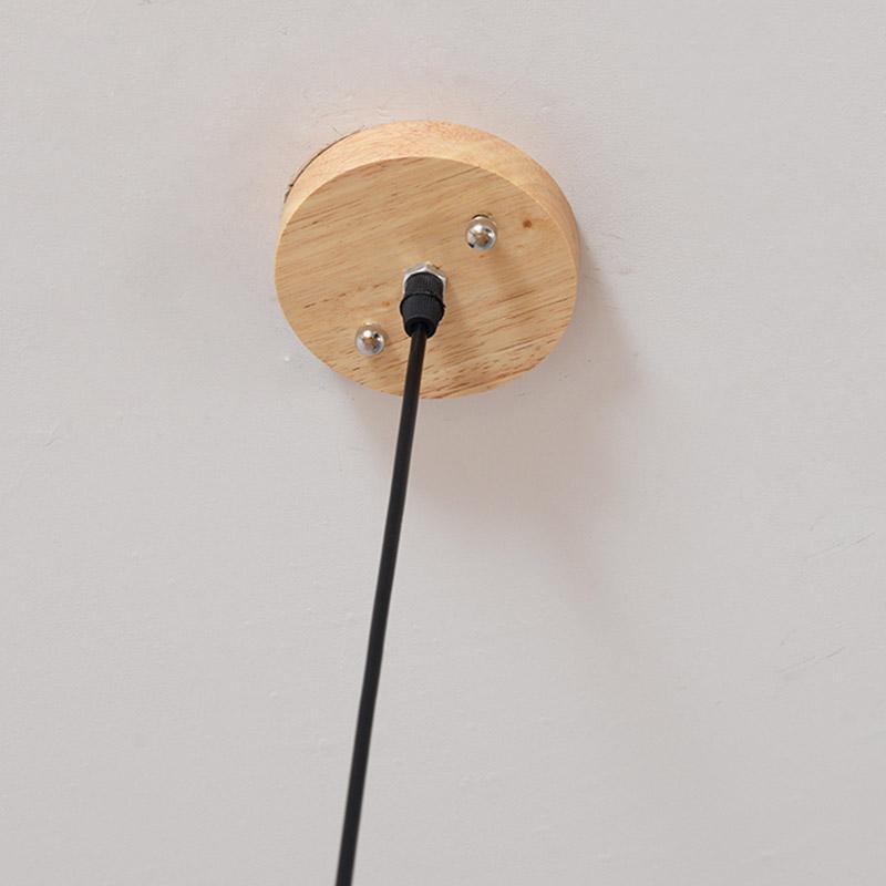 Fish Pendant Light - Farmhouse Bamboo Ceiling Lamp