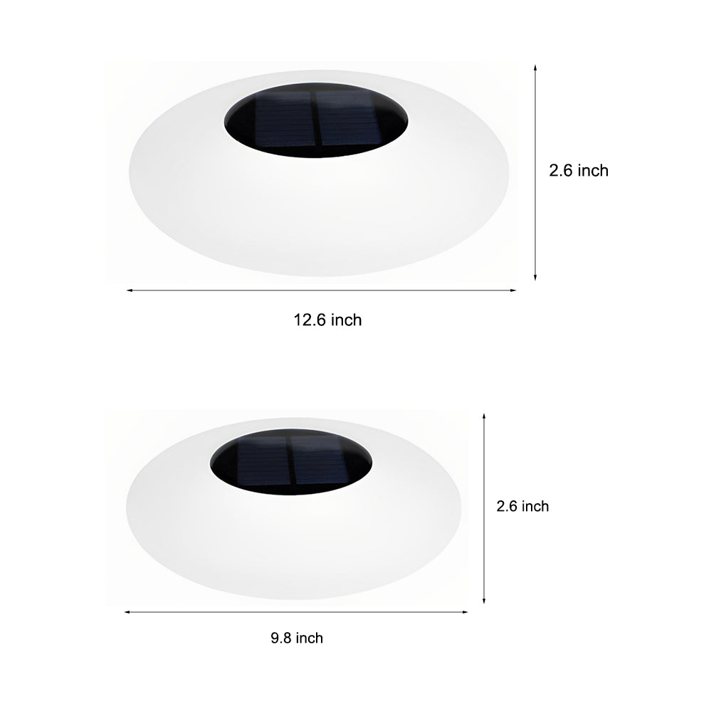 Floating Solar-Powered RGB Pool Light - Waterproof LED White Lamp
