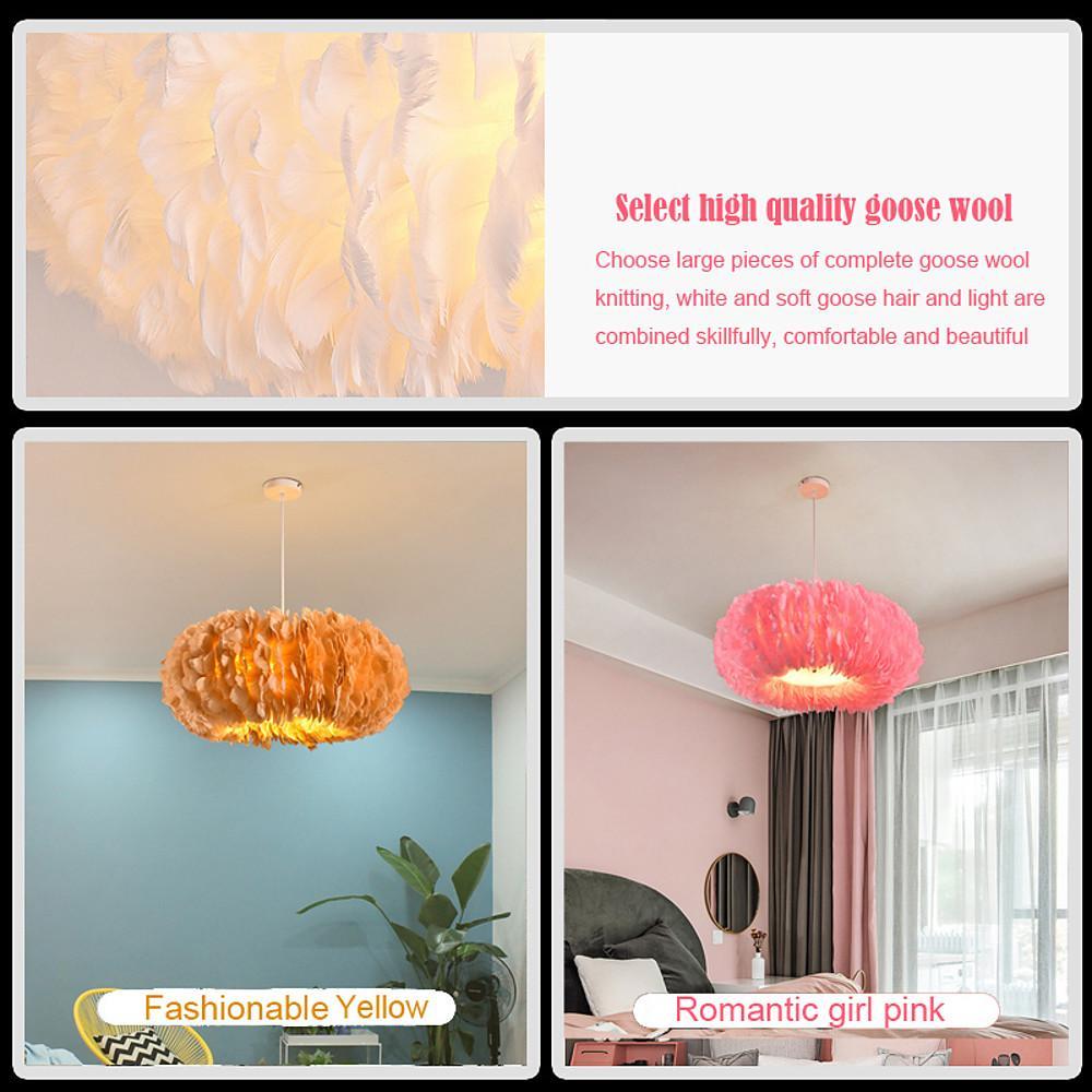 Fluffy Hanging Light Fairy Tale Ceiling Fixture