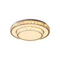 Flush Mount LED Crystal Ceiling Light - Modern Minimalist Luxury Lamp