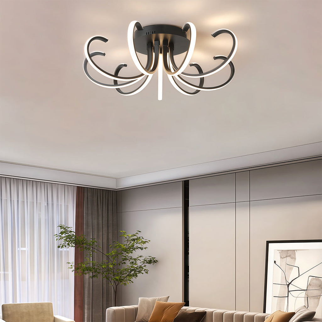 Nordic Creative Flush Mount LED Ceiling Light