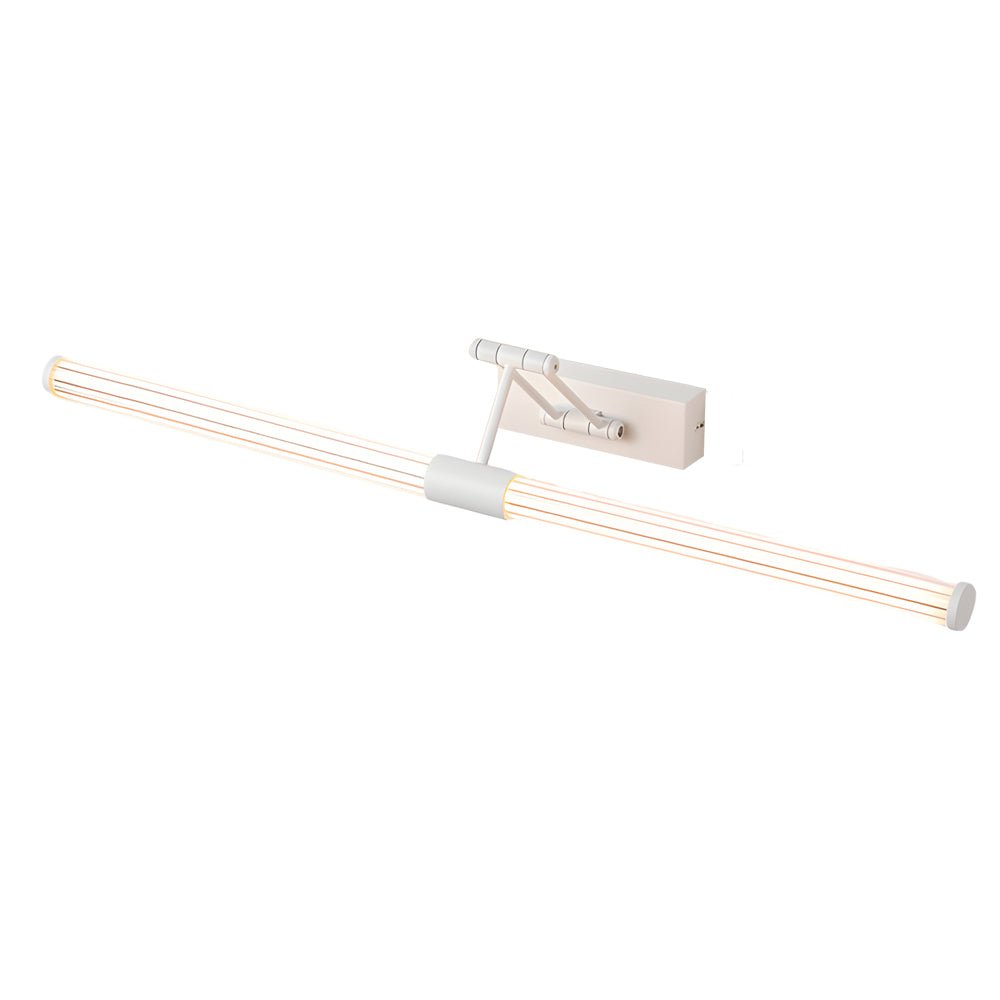 Foldable LED Vanity Light with Dual Adjustable Arms, 360-Degree Brightness, Makeup Mirror Lighting, Dimmable Bathroom Light, Portable Vanity Lamp, Adjustable LED Sconce, Modern Home Décor Lighting, Space-Saving Light Fixture, Best for Beauty, Grooming, an