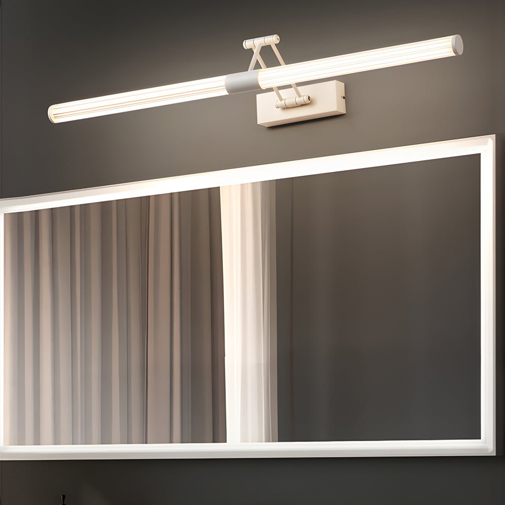 Foldable LED Vanity Light with Dual Adjustable Arms, 360-Degree Brightness, Makeup Mirror Lighting, Dimmable Bathroom Light, Portable Vanity Lamp, Adjustable LED Sconce, Modern Home Décor Lighting, Space-Saving Light Fixture, Best for Beauty, Grooming, an