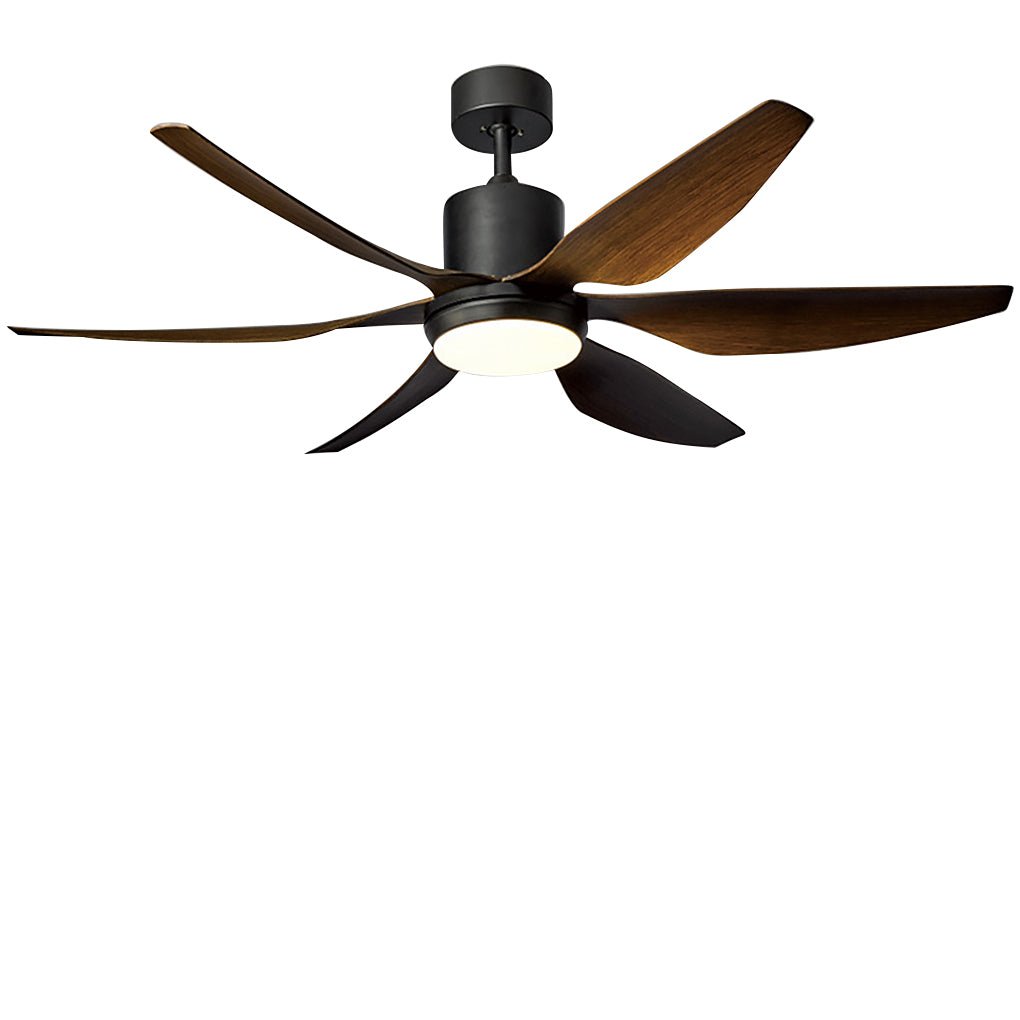 66-Inch Quiet Ceiling Fan with Dimming LED Lamp & Remote Control - 24W Energy Efficient