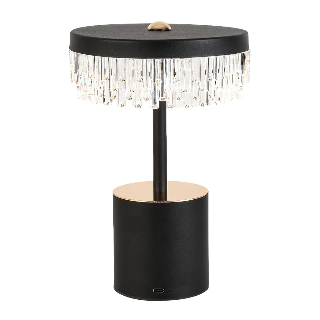 Fringe Minimalist USB Charging Table Lamp - Creative Design Lighting for Modern Spaces