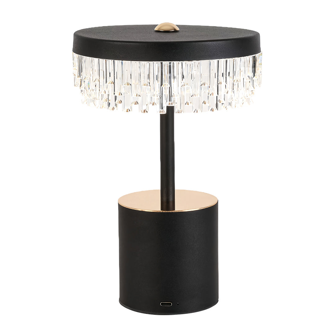 Fringe Minimalist USB Charging Table Lamp - Creative Design Lighting for Modern Spaces