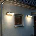 Rectangular Waterproof LED Wall Light for Front Porch Lighting