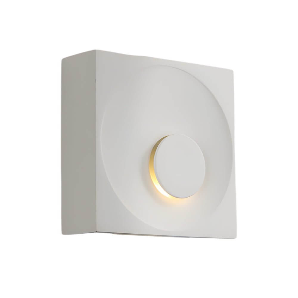 **Frosted Cement Eclipse LED Wall Light - Modern Sculpture Design**

Illuminate your space with the Frosted Cement Eclipse LED Wall Light, a stylish blend of contemporary design and functionality. Perfect for living rooms, bedrooms, or hallways, this slee