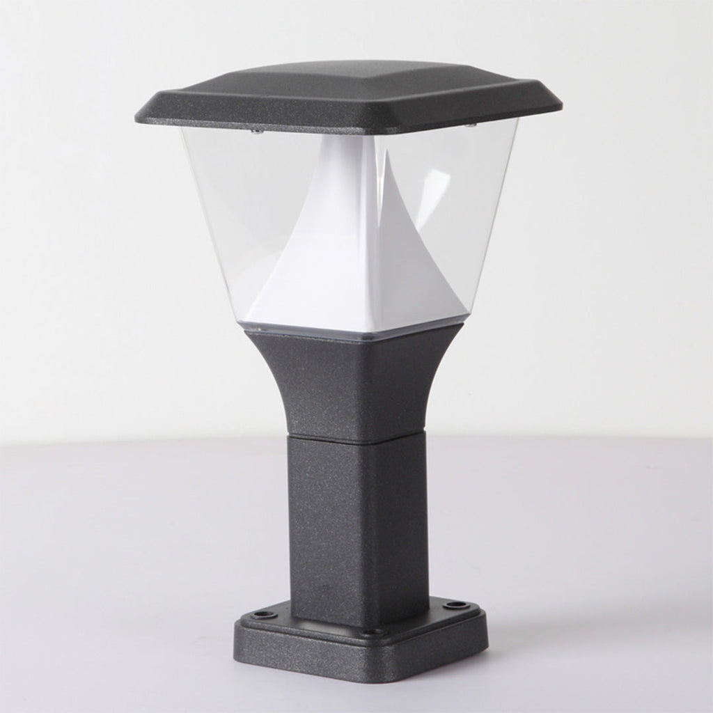 Minimalist Modern 6.5-Inch LED Bollard Garden Light Outdoor