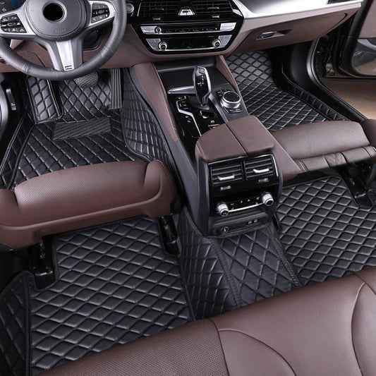 Classic Series Full Black Waterproof Car Floor Mats for All Vehicles