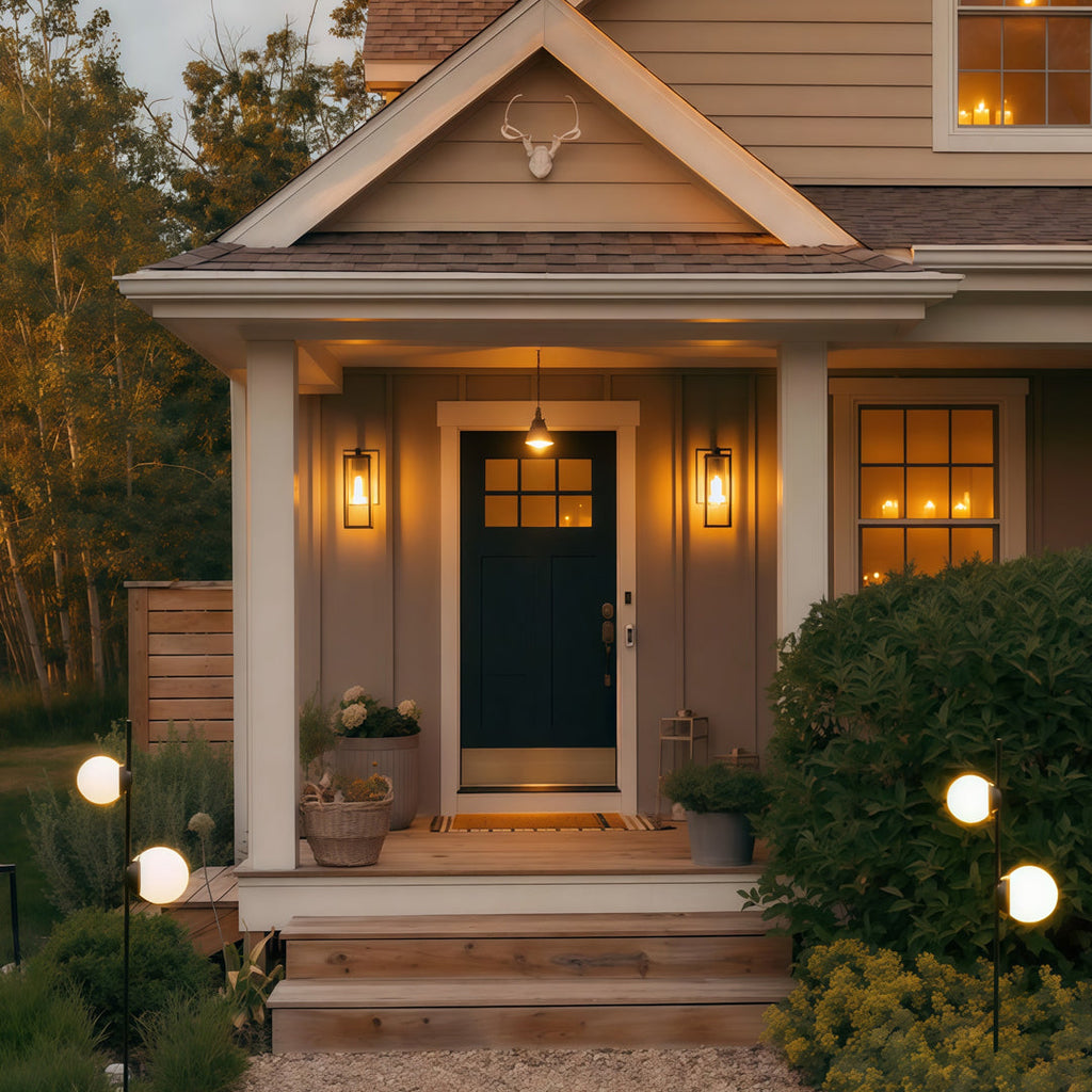 Personalized Round Ball Garden Pathway Light - Minimalist Design for Outdoor Illumination