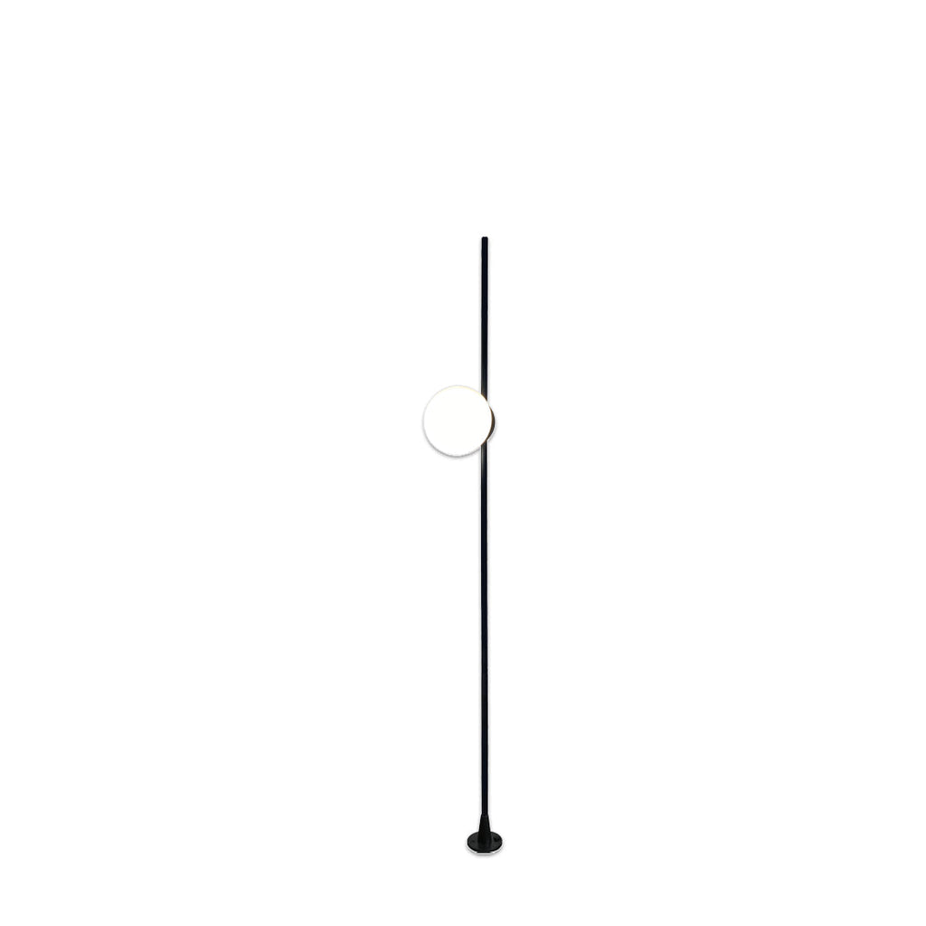 Personalized Round Ball Garden Pathway Light - Minimalist Design for Outdoor Illumination
