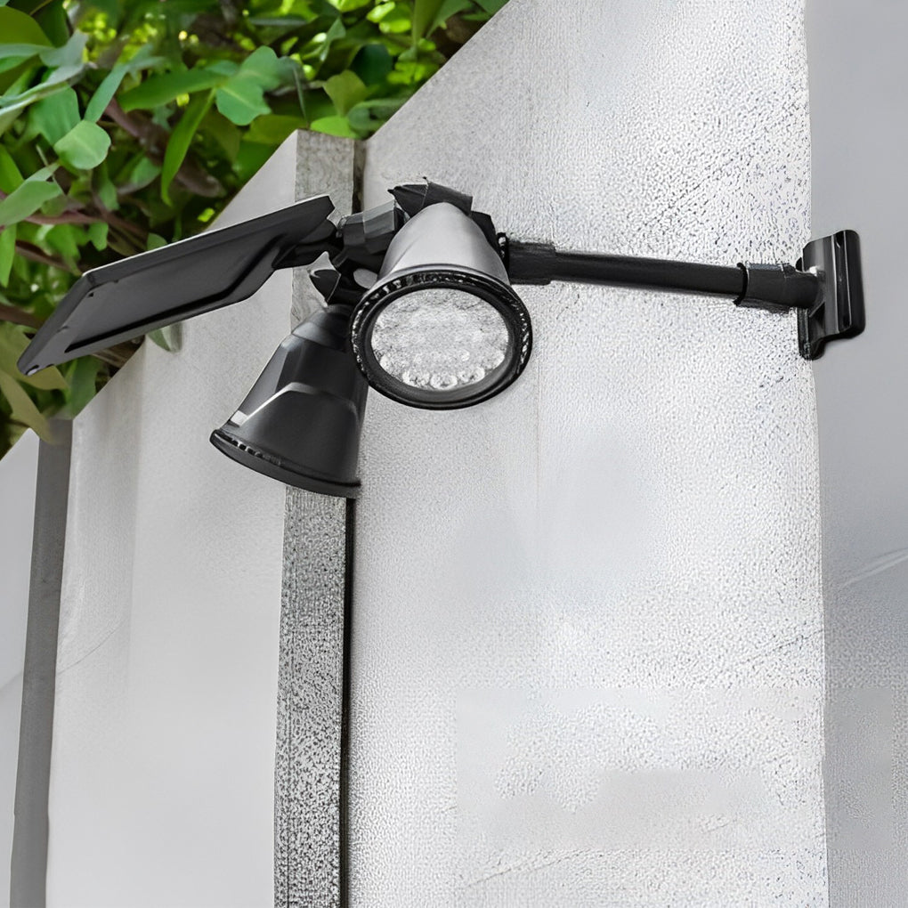 Solar Motion Sensor Garden Spotlight - Outdoor Landscape Lighting