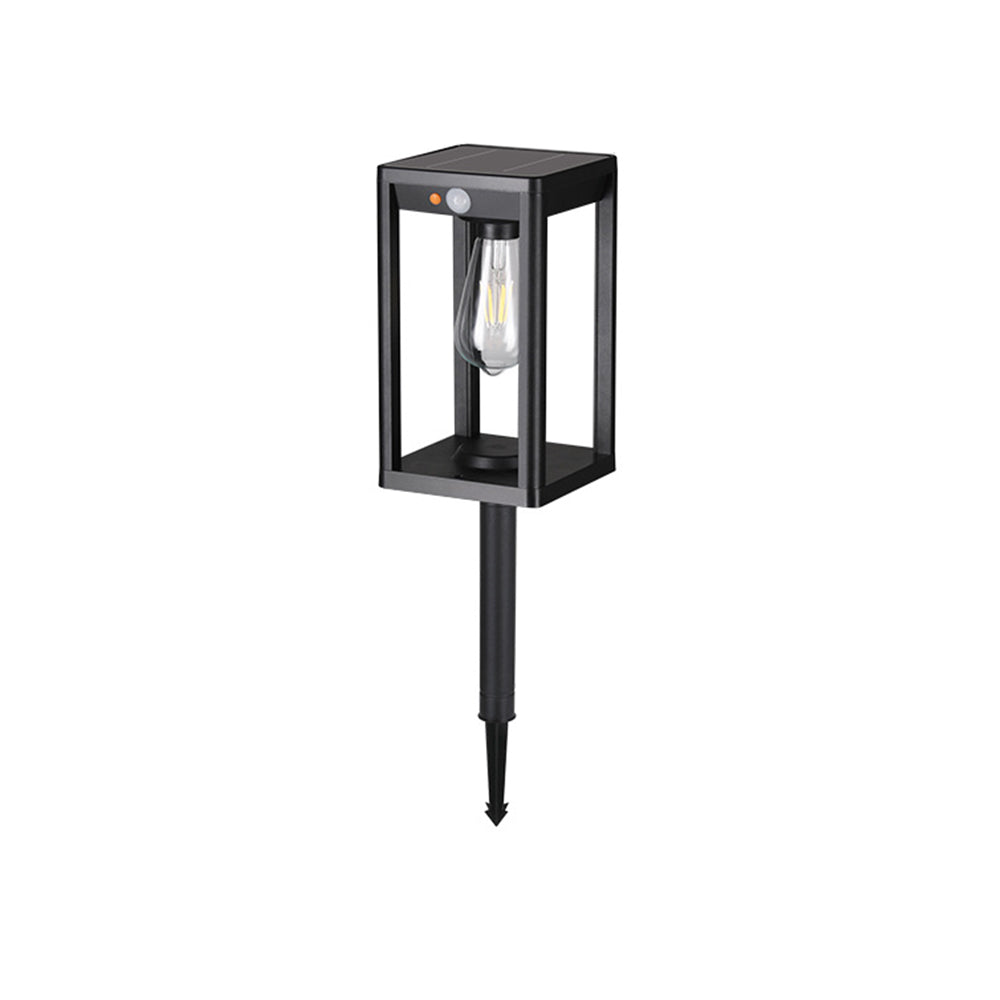 Smart LED Solar Lawn Lights Minimalist Design Outdoor Lighting