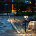 Garden Stake Solar Lights - Modern Floating Aura Outdoor Lighting