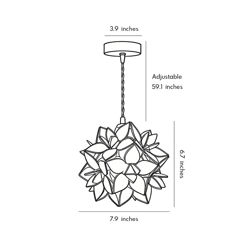 Gardenia Pendant Light - Modern Elegant LED Ceiling Fixture