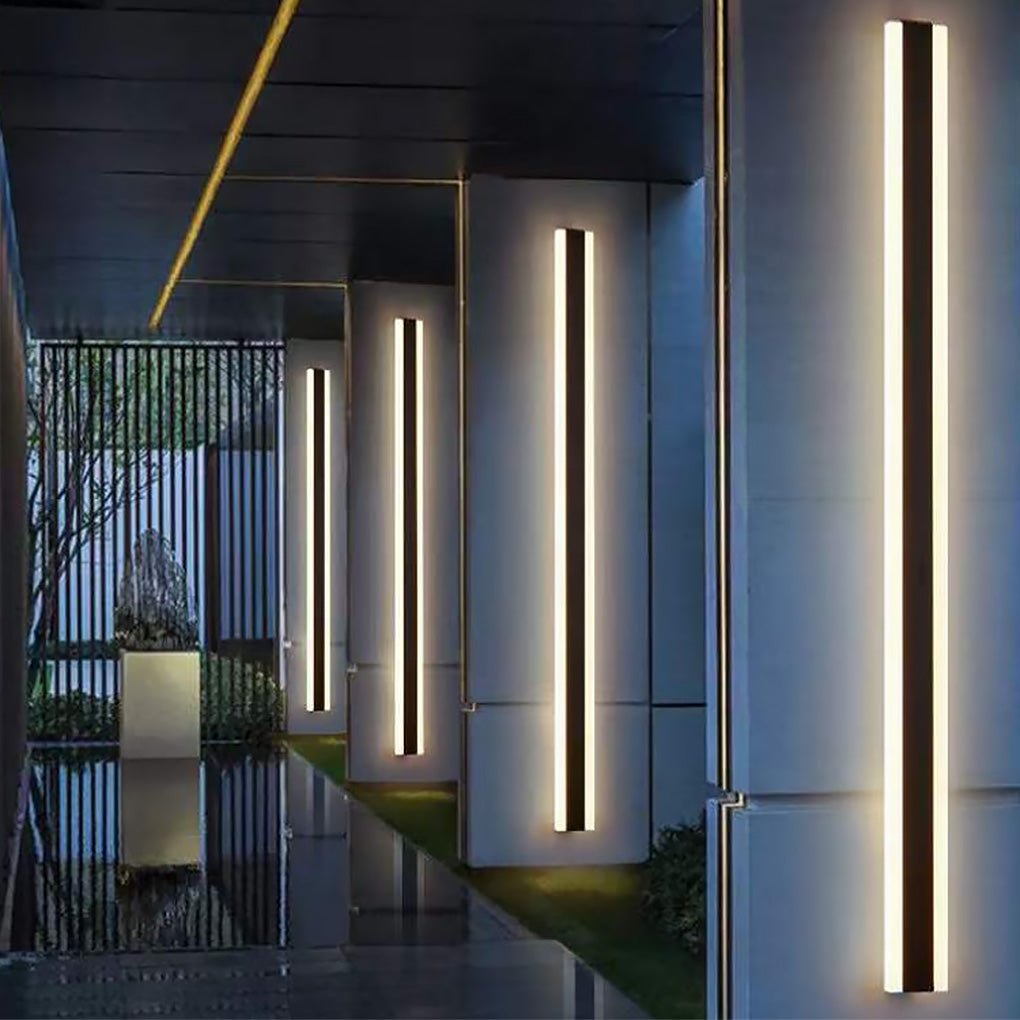Minimalist Waterproof LED Outdoor Gate Wall Light