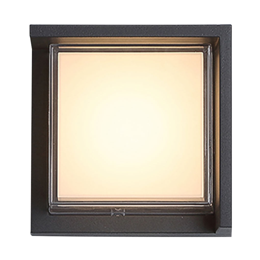 Geometric Outdoor Sconce Minimalist Waterproof Light