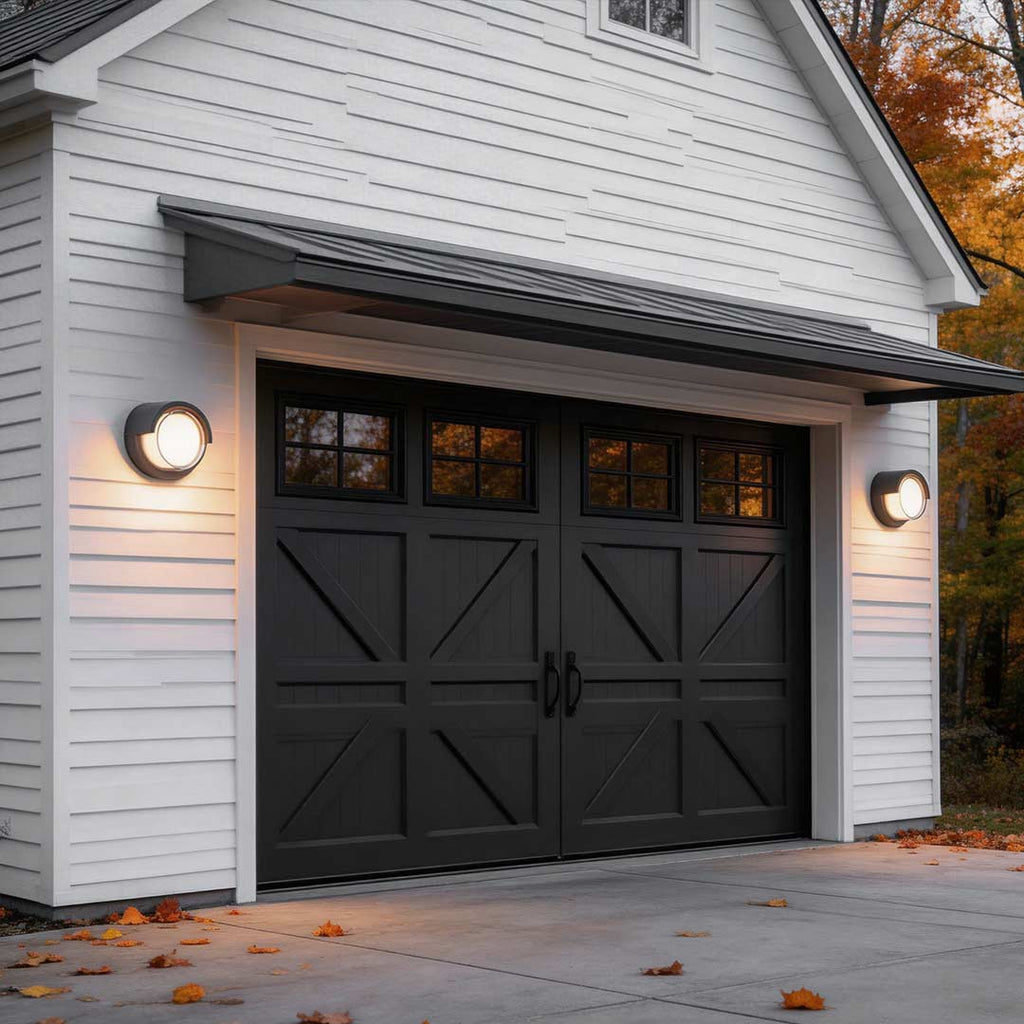 Geometric Outdoor Sconce Minimalist Waterproof Light