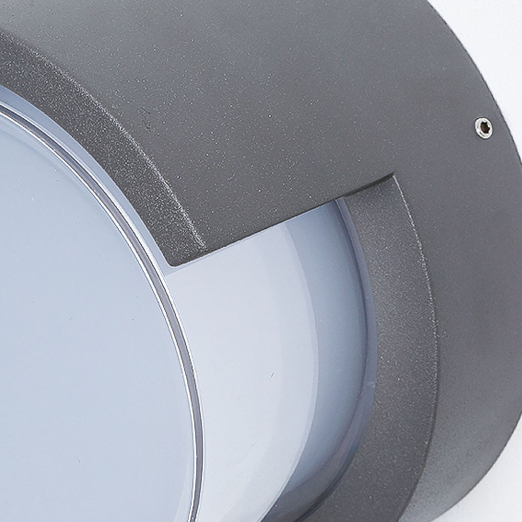 Geometric Outdoor Sconce Minimalist Waterproof Light