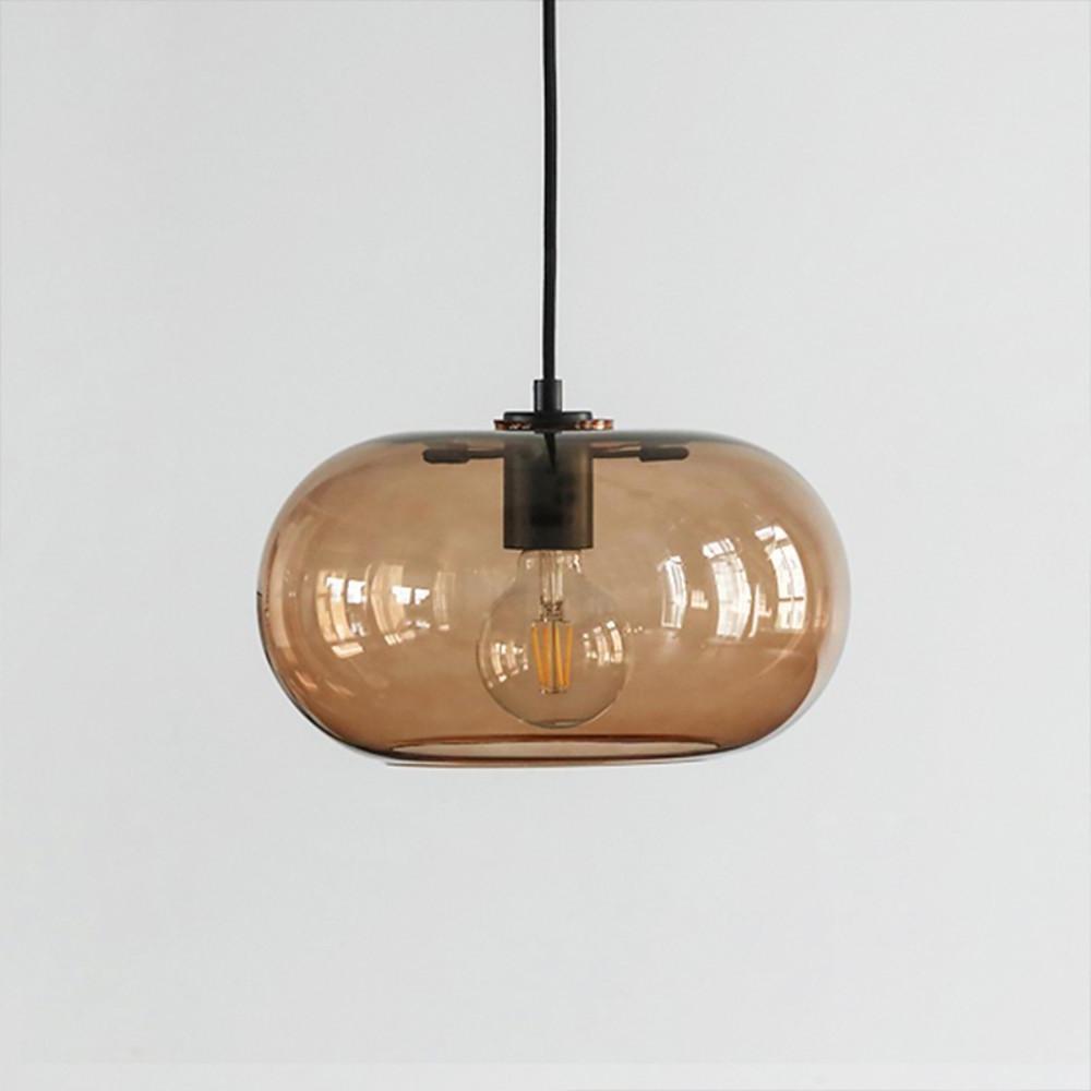 Artistic Electroplated Glass LED Pendant Light - Nordic Style Lighting