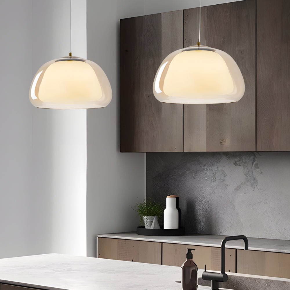 Glass Creative Jelly Three Step Dimming Nordic Pendant Light