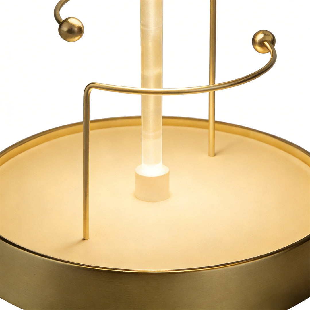 Glass Dome LED Fairy Tale Table Lamp - Decorative Night Light for Home Decor, Unique Gifts, and Bedroom Accent