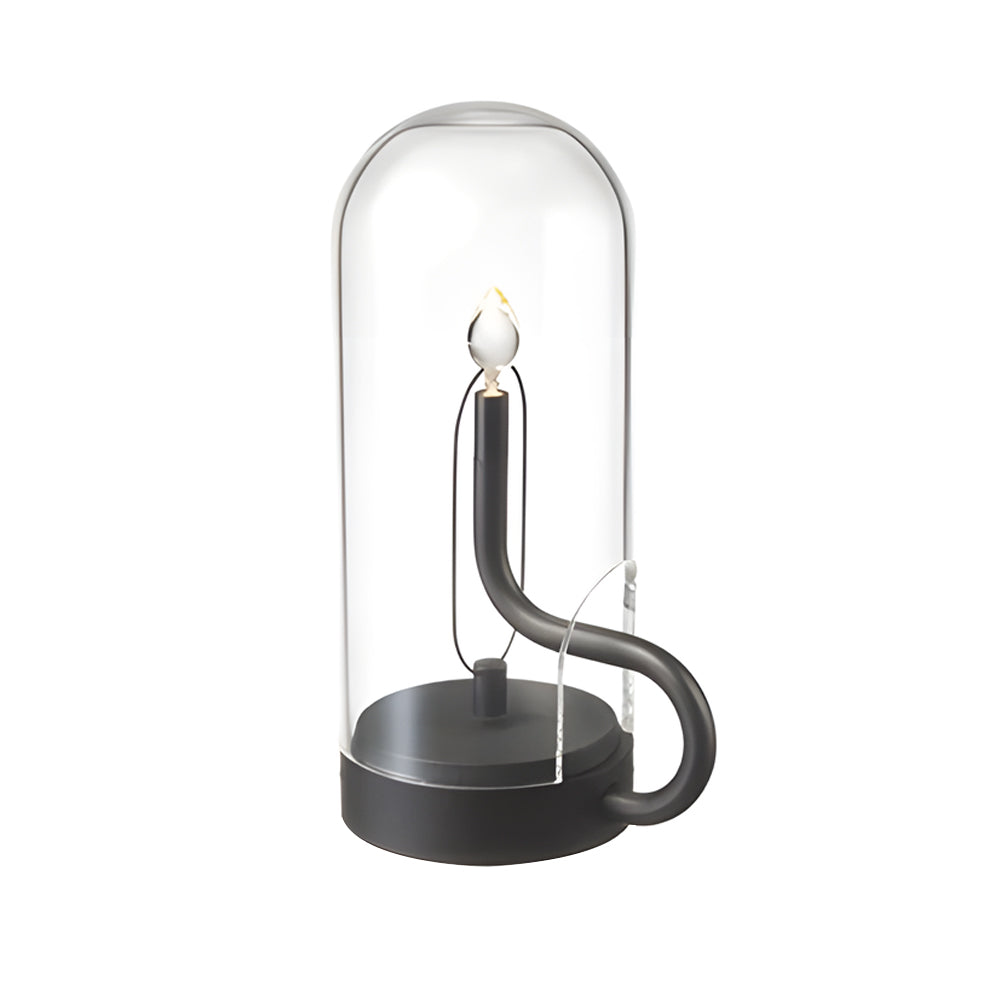 Glass Dome LED Candle Table Light - Ambient Atmosphere Decor

Illuminate your space with our Glass Dome LED Candle Table Light, designed to create a cozy and inviting atmosphere. Perfect for home decor, this elegant candle substitute features realistic fl
