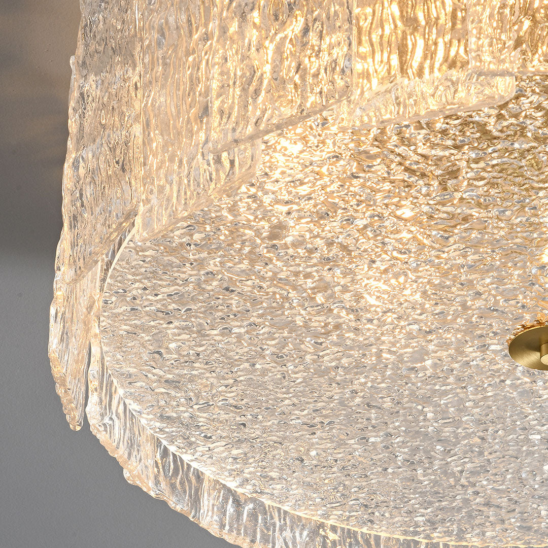 Luxury Copper Flush Mount Ceiling Light Fixture