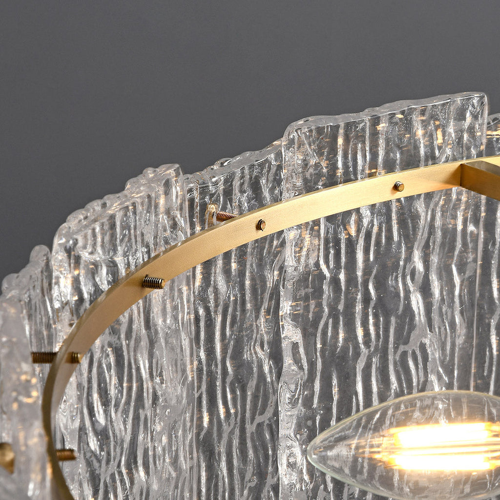 Luxury Copper Flush Mount Ceiling Light Fixture