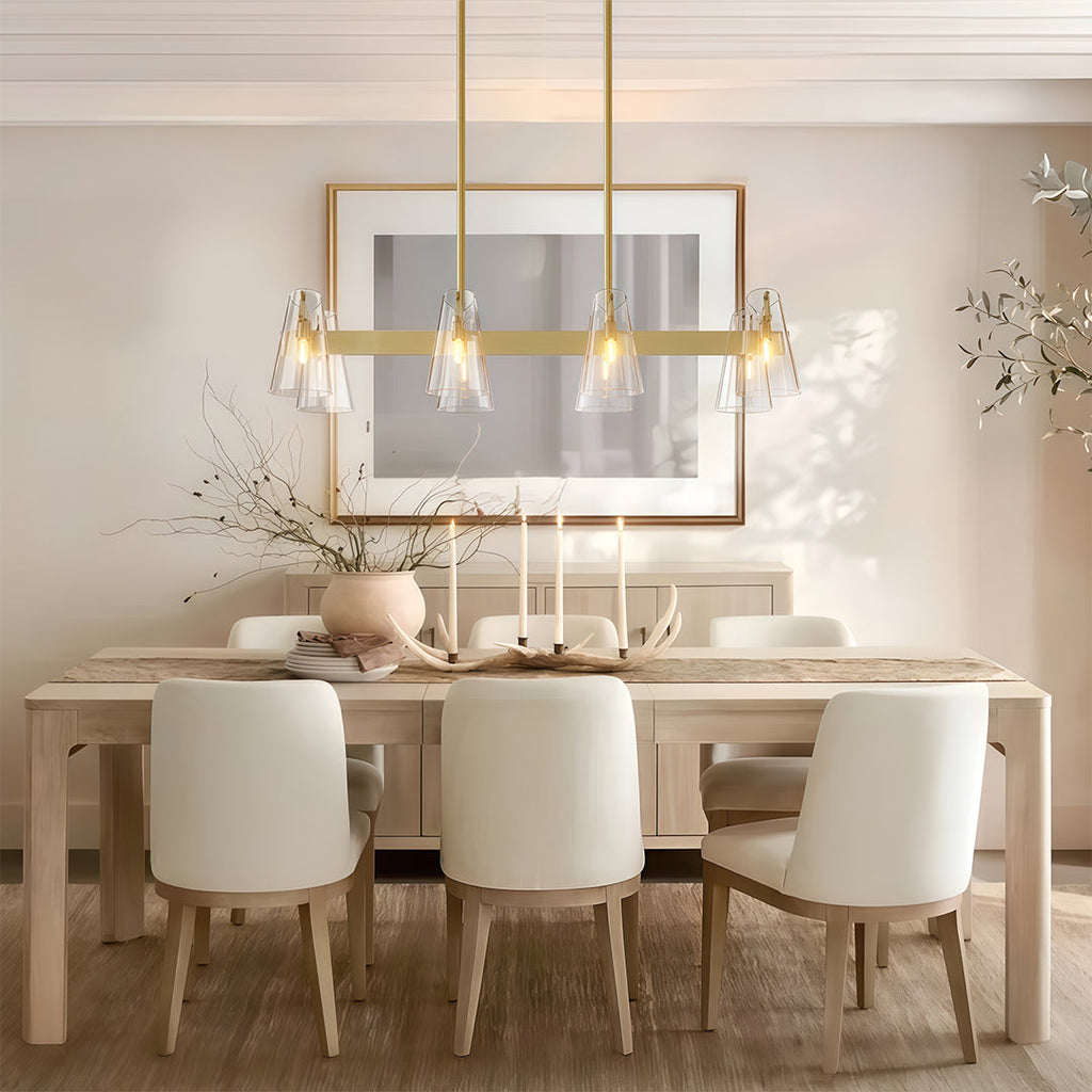 Modern Copper Ceiling Light Chandelier - Simple Elegance